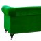 Hanny Sofa TOV-S42 in Green Velvet Fabric by TOV Furniture