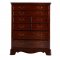 Highland Cherry Finish Panel Bed w/Optional Case Goods