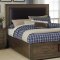 Griffon Bedroom 1752 in Antique Brown by Homelegance w/Options