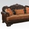 50140 Le Havre Sofa in Bonded Leather & Fabric by Acme w/Options