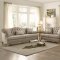 Ashden Sofa 8313 in Neutral Tone Fabric by Homelegance