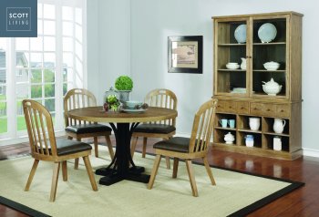 Bishop Dining Table 5Pc Set 107760 - Scott Living by Coaster [CRDS-107760 Bishop]