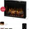 Jesse Electric Fireplace Media Console by Dimplex w/Logs