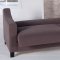 Denver Cozy Brown Sofa in Fabric by Sunset w/Options