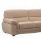 Sienna Sofa in Beige Leather by Beverly Hills w/Options