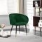 Louise Dining Chair 733 Set of 2 Green Velvet Fabric by Meridian