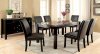 Gladstone I CM3823BK-T 5Pc Dining Room Set in Black w/Options