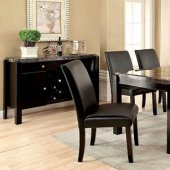 Gladstone I CM3823BK-T 5Pc Dining Room Set in Black w/Options