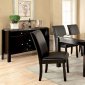 Gladstone I CM3823BK-T 5Pc Dining Room Set in Black w/Options