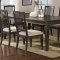 Cadiz Dining Set 5Pc in Vintage Ash by NCFurniture w/Options