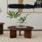 Dale Coffee Table 3Pc Set 721998 in Brown by Coaster