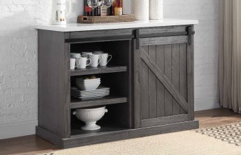 Gauri Kitchen Island AC00308 in Gray Oak by Acme [AMKI-AC00308 Gauri]