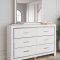 Altyra Bedroom 5Pc Set B2640 in White by Ashley w/Storage Bed