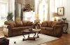 Corvallis Sofa 8405BJ in Brown by Homelegance w/Options