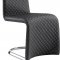 D6671DC-BL Dining Chair Set of 4 in Black PU by Global