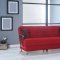 Betsy Santa Story Red Sofa Bed in Fabric by Istikbal