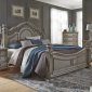 Messina Estates Bedroom 5Pc Set 537-BR in Gray by Liberty