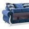 Montreal Sofa Bed in Blue Fabric by Empire w/Options