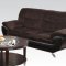 51275 Wilona Sofa Chocolate & Black by Acme w/Options