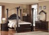 21340 Roman Empire II Bedroom in Dark Cherry by Acme w/Options