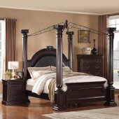 21340 Roman Empire II Bedroom in Dark Cherry by Acme w/Options