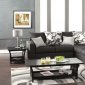 Cranbrook Sectional Sofa SM3015 in Medium Gray Fabric