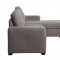 Chambord Sectional Sofa 55555 in Gray Fabric by Acme