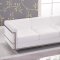 F02 Nube Sofa in White Leather by At Home USA w/Options