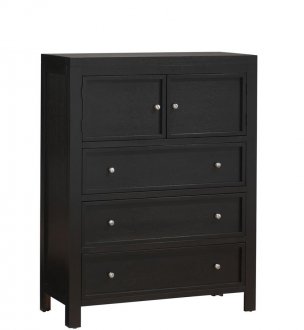 Modern Three Drawer Chest With Ample Cabinet