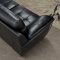 U8360 Sofa in Black Leather Gel by Global w/Options