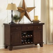 Ameillia 586-40 Server in Dark Oak by Homelegance