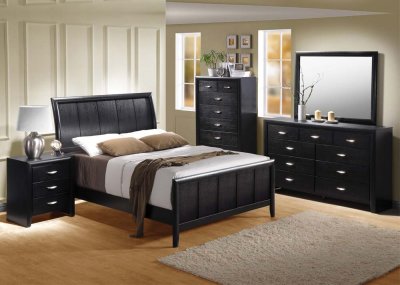 21470 Hailee Bedroom in Black by Acme w/Options