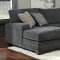 Tracling Sectional Sofa 72600 in Slate Fabric by Ashley