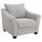 Tomkins Sofa & Loveseat Set 509671 Light Gray Boucle by Coaster