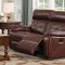 Resonance Recliner Sofa 9907BR in Brown by Homelegance w/Options