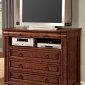 CM7812 Cambrige TV Stand in Tobacco Oak