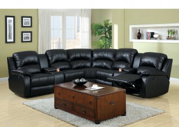 Aberdeen Motion Sectional Sofa CM6557BP Bonded Leather Match [FASS-CM6557BP Aberdeen]