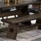 Cabezon Dining Table 5555-72 in Walnut by Homelegance w/Options