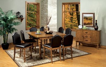 CM3157PT Counter Height Oakdale II Dining Table w/Options [FADS-CM3157PT Oakdale II]