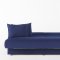 Regata Tetris Blue Sofa Bed in Fabric by Sunset