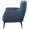 Andrea Accent Chair Set of 2 903083 in Blue Fabric by Coaster