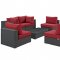 Sojourn Outdoor Patio 7Pc Sectional Set EEI-1883 by Modway