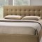 Caitlin Bed in Latte Fabric by Modway