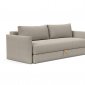 Tripi Sofa Bed in Gravel Fabric by Innovation w/Options