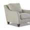 Joanna Sofa in Light Gray Leather by Klaussner w/Options