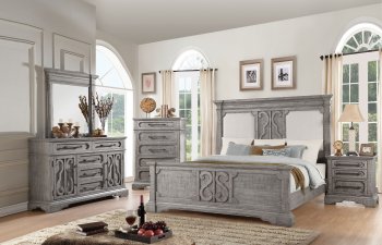 Artesia Bedroom 27090 in Salvaged Natural by Acme w/Options [AMBS-27090-Artesia]