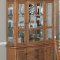 Sable Oak Finish Contemporary Dining Room w/Rectangular Table