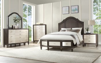 Peregrine Bedroom 27990 in Walnut by Acme w/Options [AMBS-27990 Peregrine]