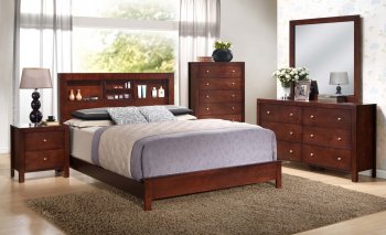 G2400B Bedroom in Brown by Glory Furniture w/Options [GYBS-G2400B]