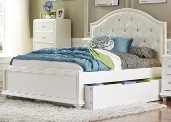 Stardust Youth Bedroom 4Pc Set 710-YBR-TTR in White by Liberty [LFKB-710-YBR-TTR Stardust]